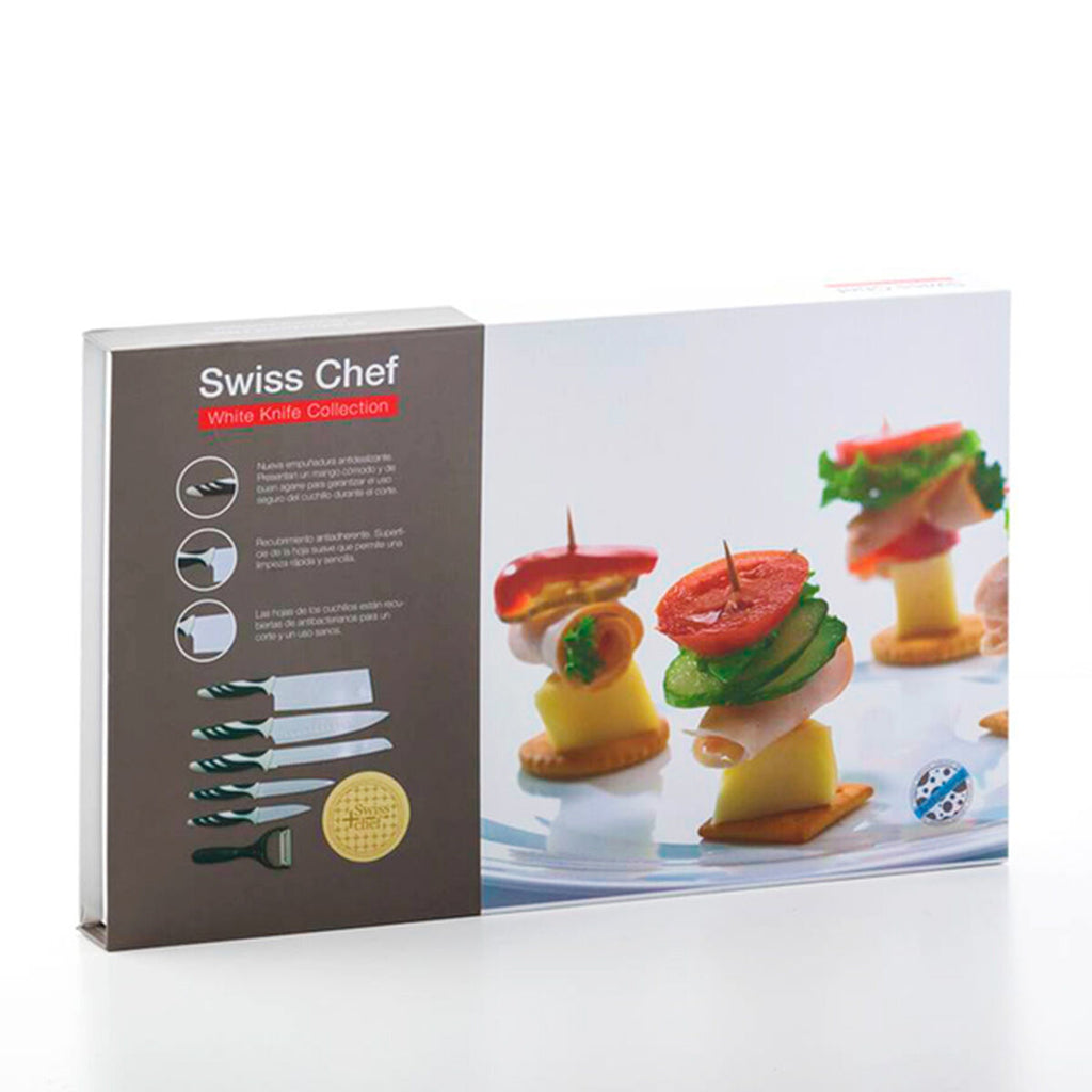 Zestaw noży Bravissima Kitchen Swiss Chef (6 szt.)